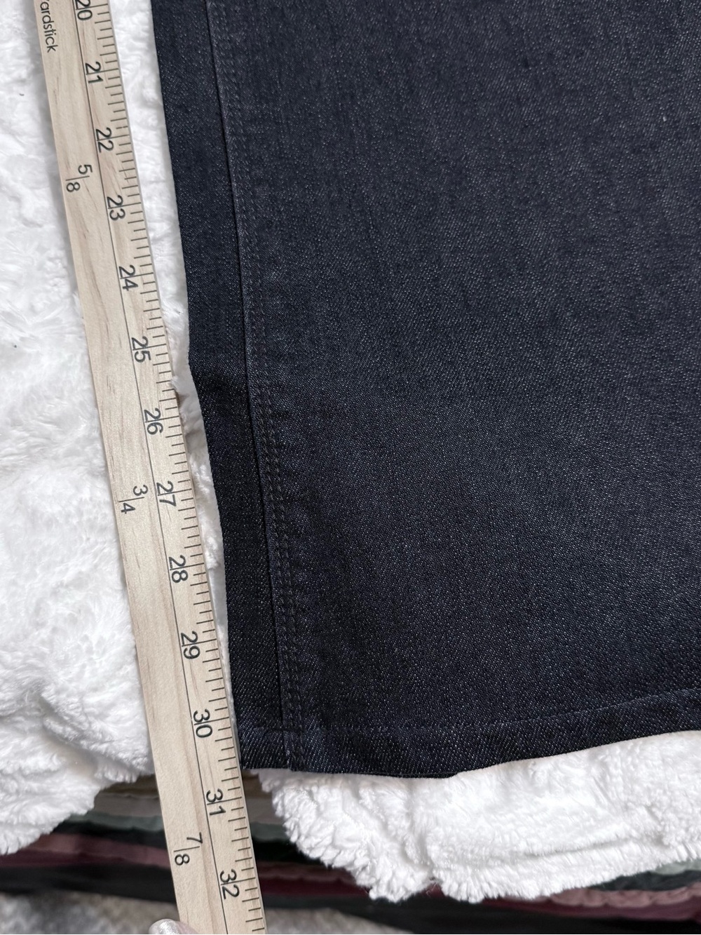 LOFT Dark Wash Denim Women's Boot Cut Jeans - Size 12 - NWOT - Picture 9 of 14